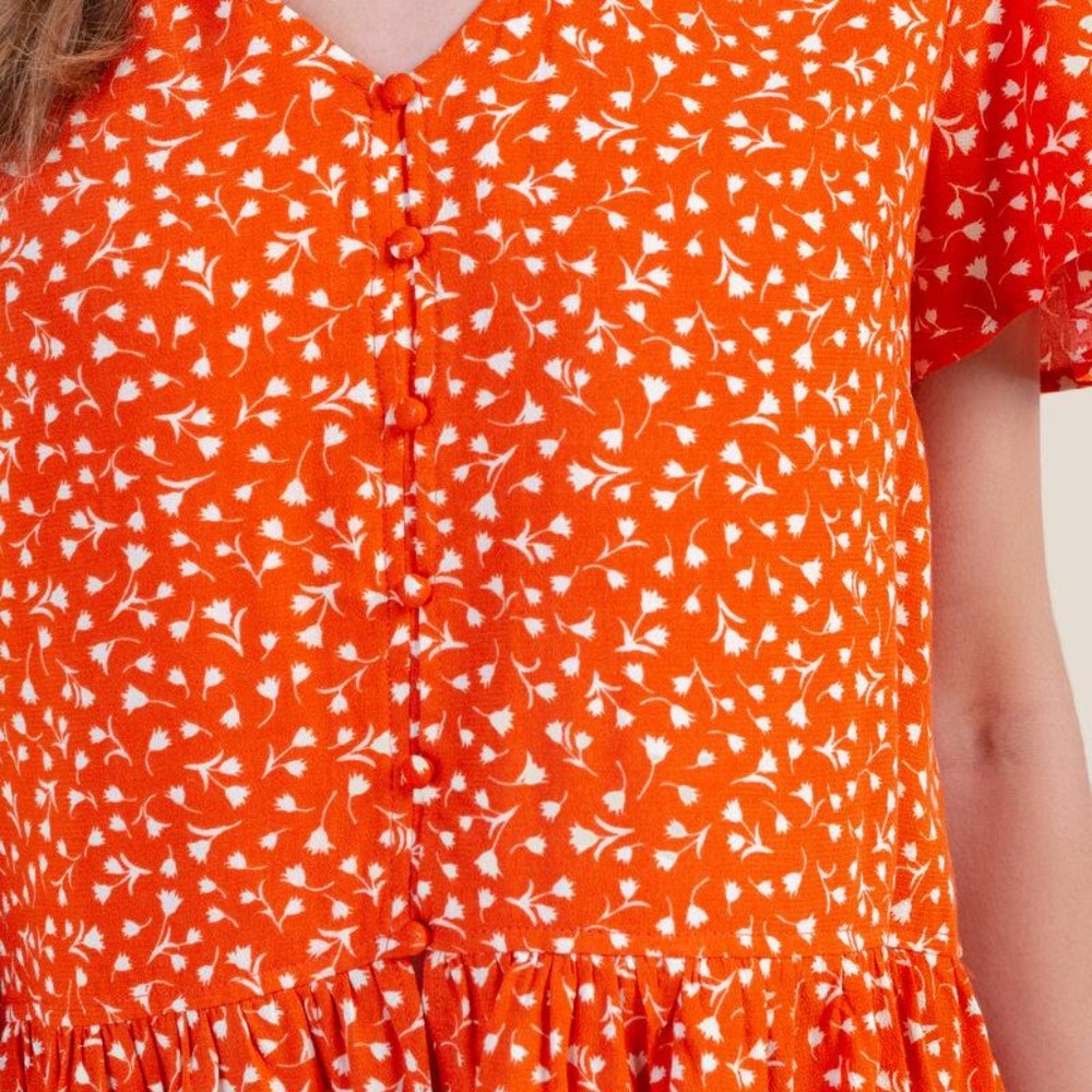 Francesca's Lorraine Button Front Blouse - image 6